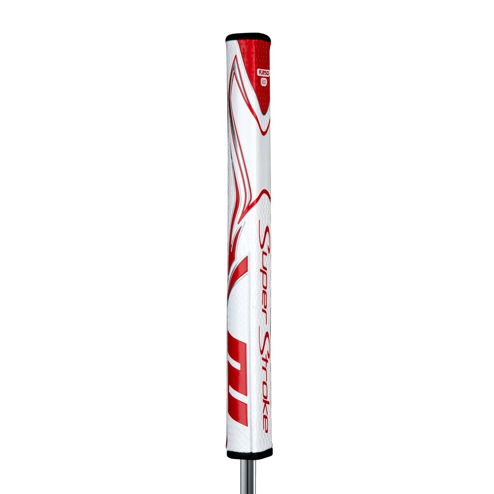 Superstroke Zenergy Putter Grip Flatso 2.0 - White/Red