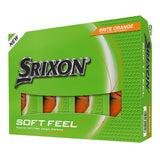 Srixon 2025 Soft Feel 14 12pk Golf Balls - Brite Orange