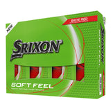 Srixon 2025 Soft Feel 14 12pk Golf Balls - Brite Red