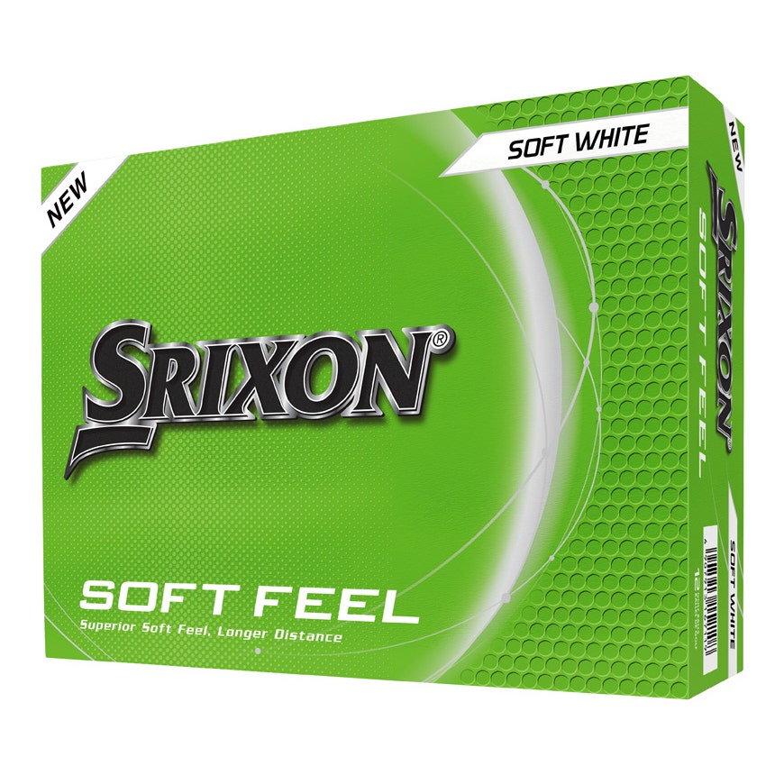 Srixon 2025 Soft Feel 14 12pk Golf Balls - White
