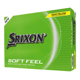 Srixon 2025 Soft Feel 14 12pk Golf Balls - Yellow