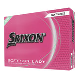 Srixon 2025 Soft Feel Lady 9 12pk Golf Balls - White