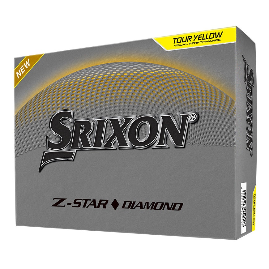 Srixon 2025 Z-Star Diamond 3 12pk Golf Balls - Yellow