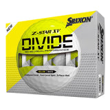 Srixon 2025 Z-Star XV 9 Divide 12pk Golf Balls - White/Yellow
