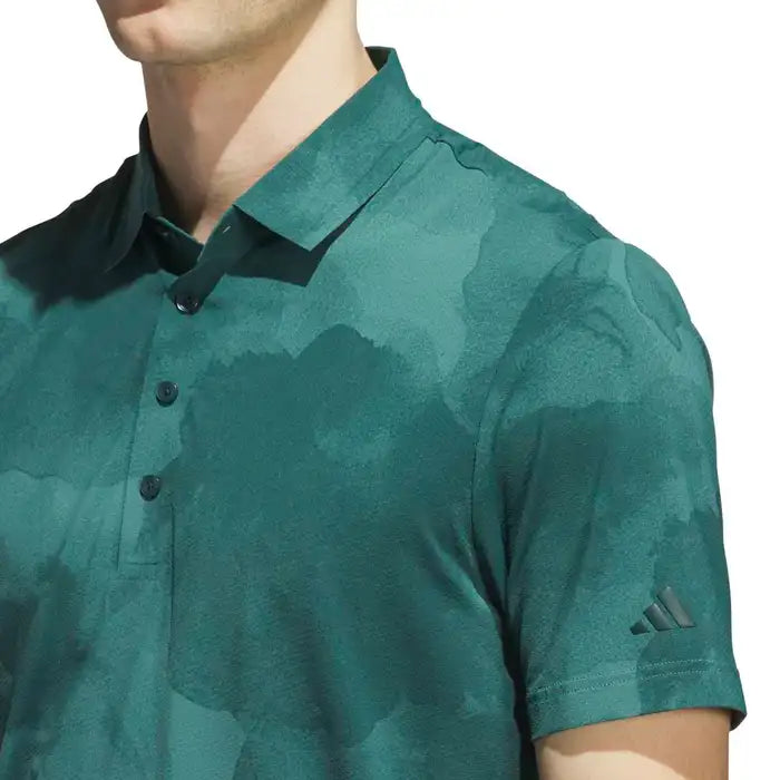 ADIDAS MENS ULTIMATE365 TOUR PRINT COOL FEELING POLO