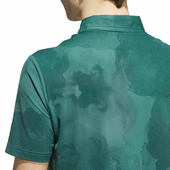 ADIDAS MENS ULTIMATE365 TOUR PRINT COOL FEELING POLO