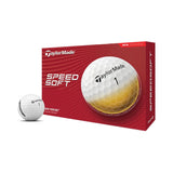 TaylorMade 2024 Speed Soft Golf Balls 12pk - White