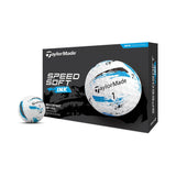 TaylorMade 2024 Speed Soft Ink Golf Balls 12pk - Blue