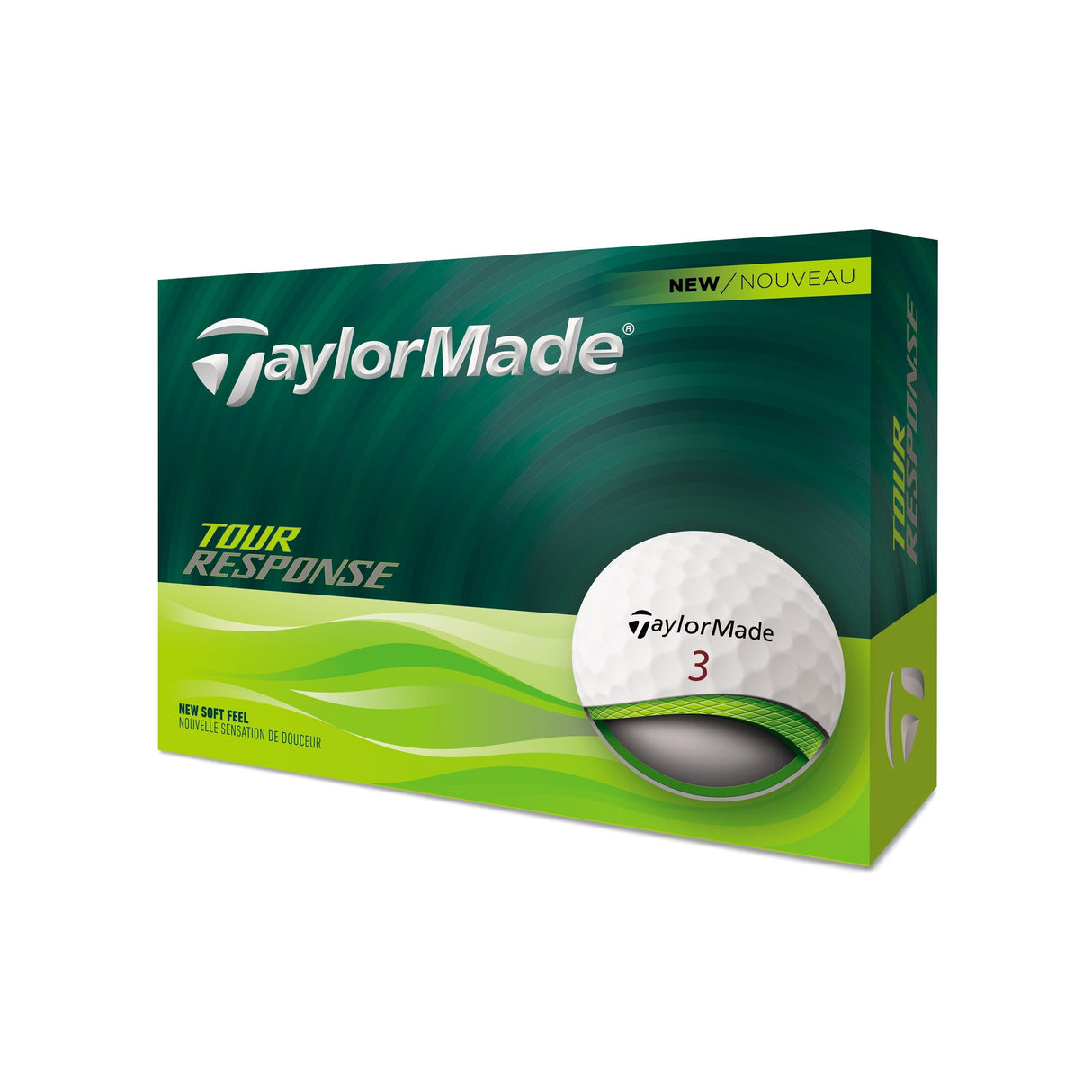 TaylorMade 2025 Tour Response 12pk Golf Balls - White