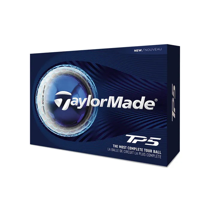 TaylorMade 2026 TP5 12PK Golf Balls - White