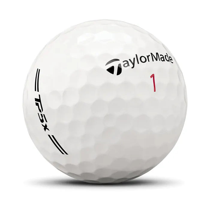 TaylorMade 2026 TP5X 12PK Golf Balls - White