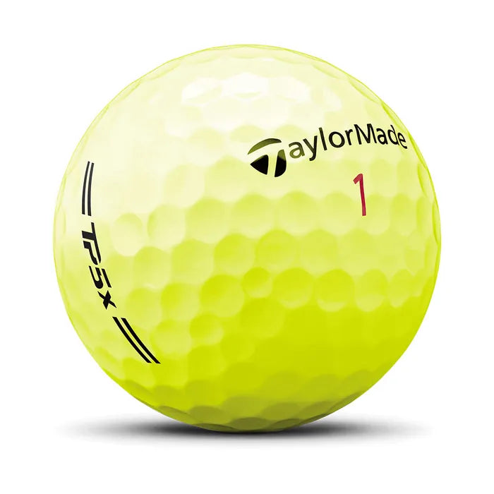TaylorMade 2026 TP5X 12PK Golf Balls - Yellow