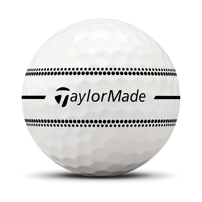 TaylorMade 2026 TP5X Stripe 12PK Golf Balls - White