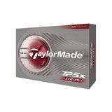TaylorMade 2026 TP5X Stripe 12PK Golf Balls - White