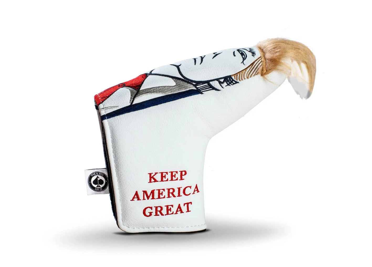Pins and Aces Trump Blade Putter Headcover - Thumbnail 3