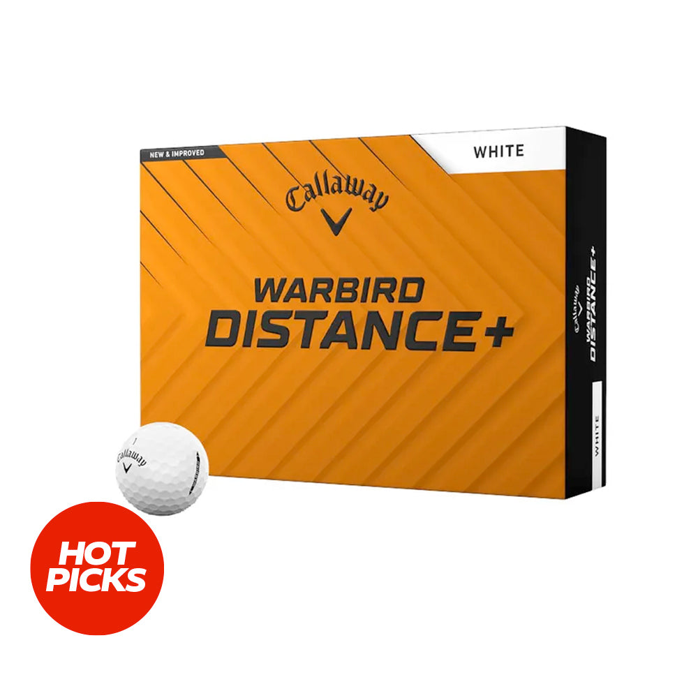 Callaway 2025 Warbird Distance Golf Balls 12pk - White