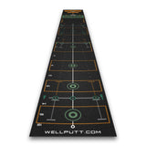 Wellputt 13' Black Putting Mat