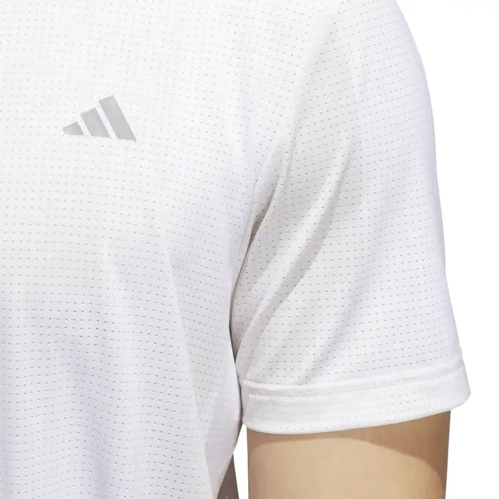 ADIDAS MENS ULTIMATE365 TEXTURED PRINT POLO