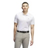 ADIDAS MENS ULTIMATE365 TEXTURED PRINT POLO