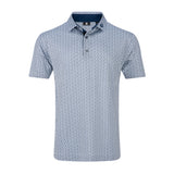 FootJoy Citrus Print Polo - White/Navy