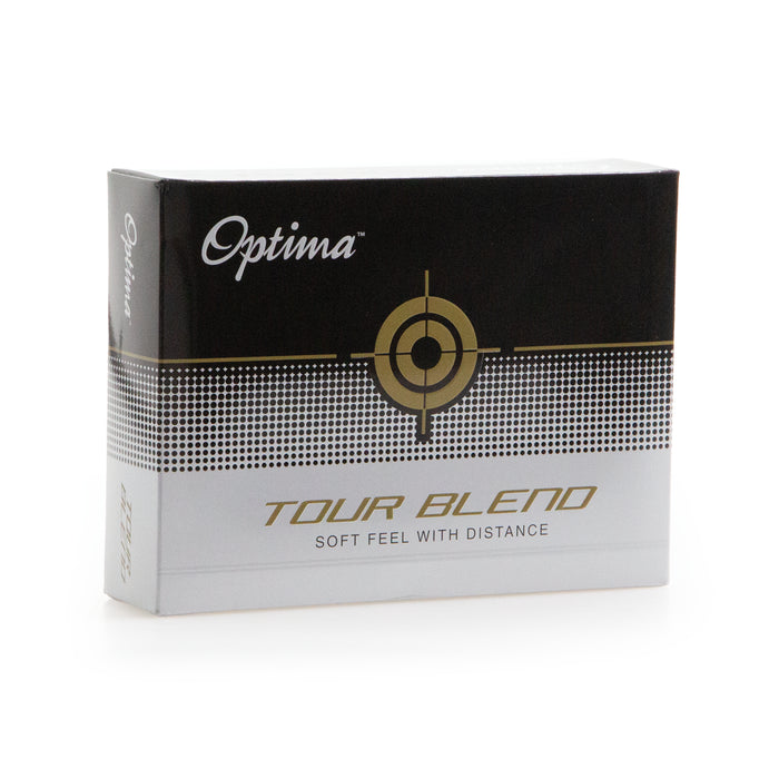 Optima Tour Blend Golf Balls 12pk - White